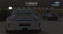 Desktop Screenshot of cameronsportscars.com
